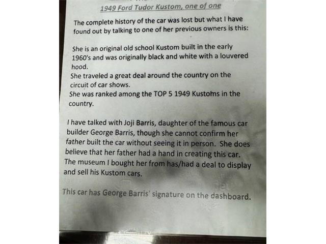 1949 Ford Tudor (CC-2050636) for sale in Malone, New York