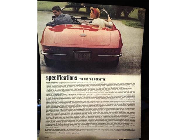 1962 Chevrolet Corvette (CC-2050651) for sale in Malone, New York