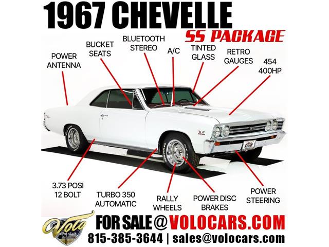 1967 Chevrolet Chevelle (CC-2056981) for sale in Volo, Illinois