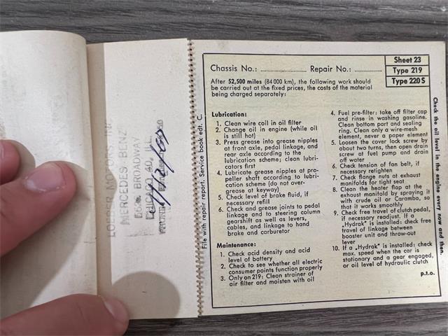 1958 Mercedes-Benz 220S (CC-2058541) for sale in Beverly Hills, California