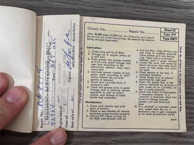 1958 Mercedes-Benz 220S (CC-2058541) for sale in Beverly Hills, California