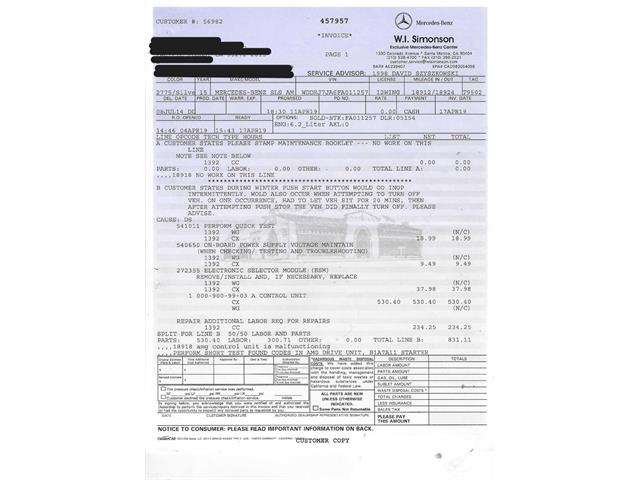 2015 Mercedes-Benz SL-Class (CC-2058559) for sale in Beverly Hills, California