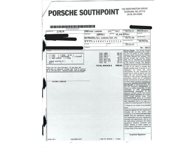 1996 Porsche 993 (CC-2058898) for sale in Beverly Hills, California