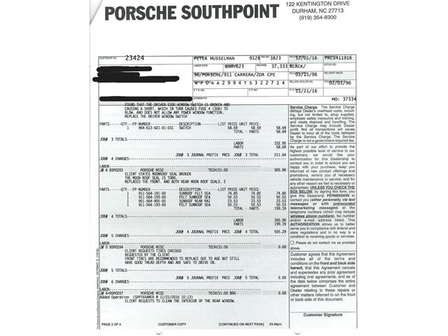 1996 Porsche 993 (CC-2058898) for sale in Beverly Hills, California