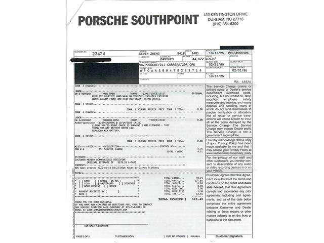 1996 Porsche 993 (CC-2058898) for sale in Beverly Hills, California