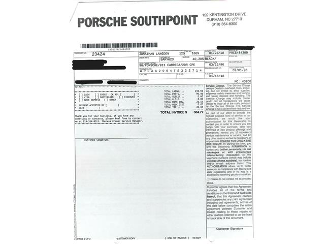 1996 Porsche 993 (CC-2058898) for sale in Beverly Hills, California