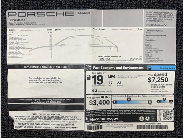 2024 Porsche Macan (CC-2059365) for sale in Farmingdale, New York