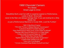 1968 Chevrolet Camaro (CC-2059889) for sale in Christiansburg, Virginia