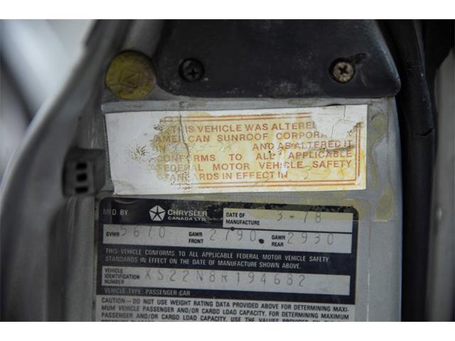 1978 Dodge Magnum (CC-2061128) for sale in Cedar Rapids, Iowa