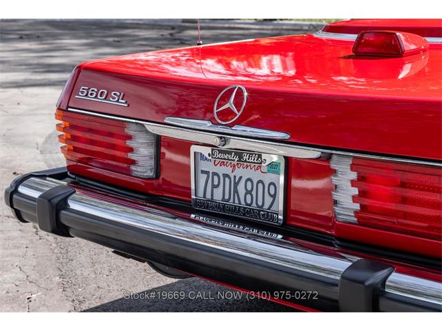 1986 Mercedes-Benz 560SL (CC-2062006) for sale in Beverly Hills, California