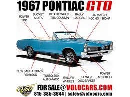 1967 Pontiac GTO (CC-2062462) for sale in Volo, Illinois