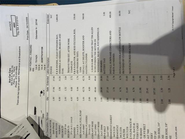 1967 Pontiac Firebird (CC-2063019) for sale in Santa Rosa, Florida