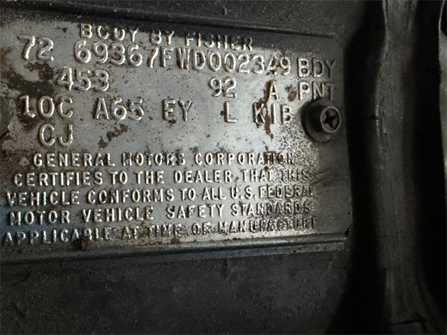 1972 Cadillac Eldorado (CC-2063268) for sale in Mundelein, Illinois