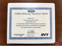 2003 Ford Mustang SVT Cobra (CC-2063713) for sale in Glen Ellyn, Illinois