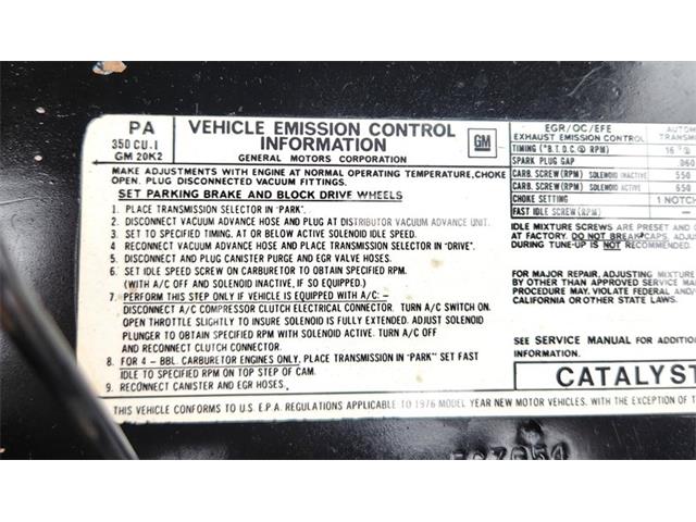 1976 Pontiac Firebird (CC-2064173) for sale in Lakeland, Florida