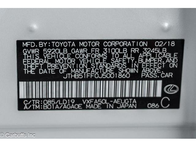 2018 Lexus LS500 (CC-2064305) for sale in Concord, California