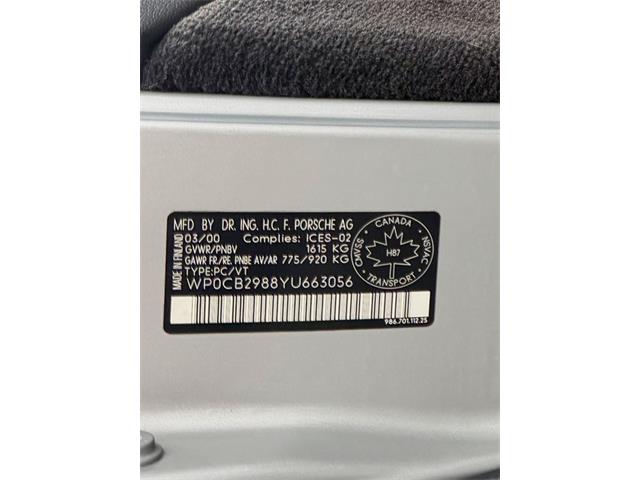 2000 Porsche Boxster (CC-2064502) for sale in Burlington, Washington