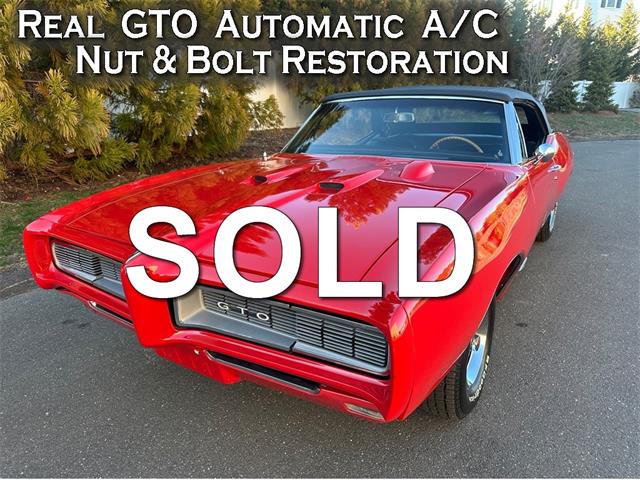 1968 Pontiac GTO (CC-2064601) for sale in Milford City, Connecticut
