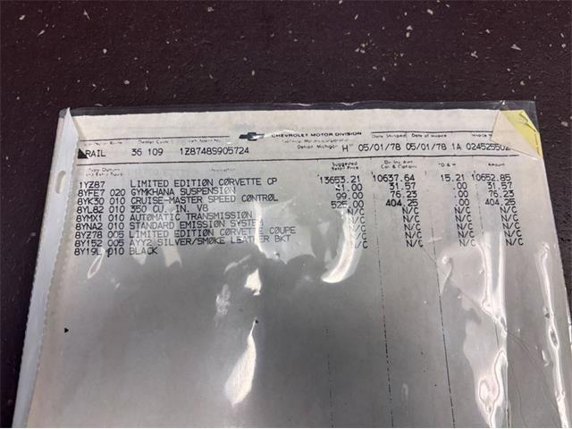 1978 Chevrolet Corvette (Indy 500 Pace Car) (CC-2064786) for sale in St. Charles, Missouri