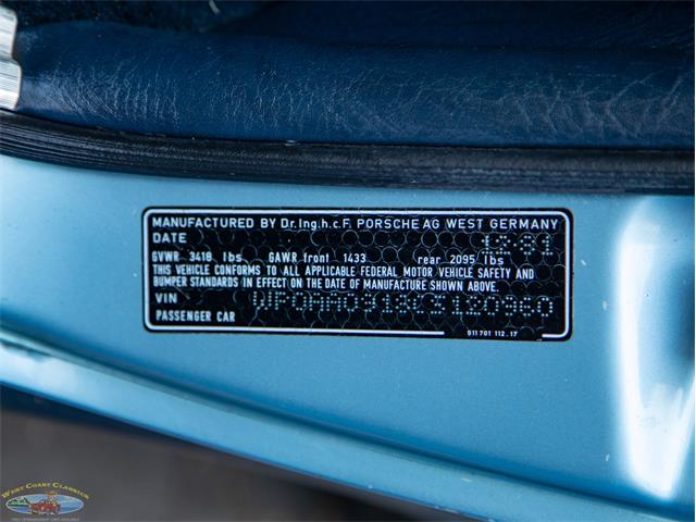 1982 Porsche 911 (CC-2064848) for sale in Torrance, California