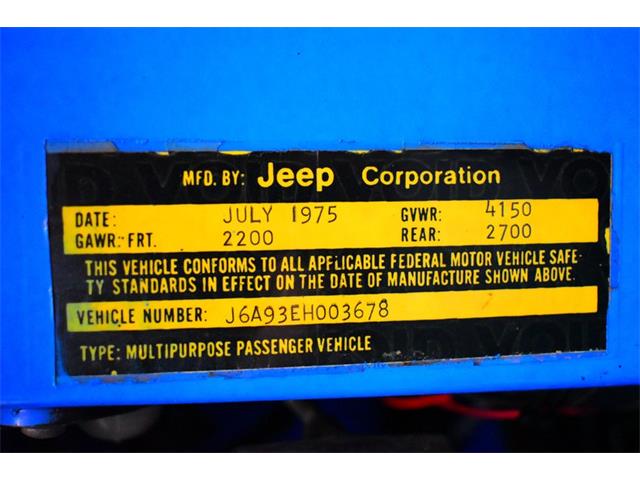 1976 Jeep CJ (CC-2064871) for sale in Wayne, Michigan