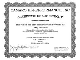 1969 Chevrolet Camaro (CC-2064931) for sale in Clifton Park, New York