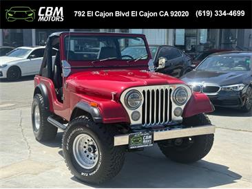 1978 Jeep CJ5 (CC-2064945) for sale in El Cajon, California