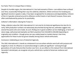 1941 International KB1 (CC-2065051) for sale in Littleton, Colorado