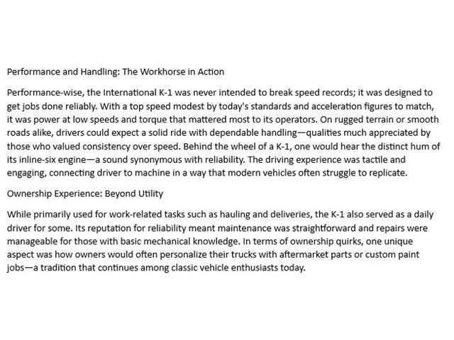 1941 International KB1 (CC-2065051) for sale in Littleton, Colorado