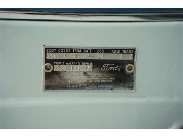 1963 Ford Thunderbird (CC-2065137) for sale in Cadillac, Michigan