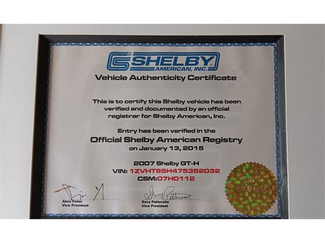 2007 Ford Mustang Shelby GTH (CC-2065149) for sale in Carlisle, Pennsylvania