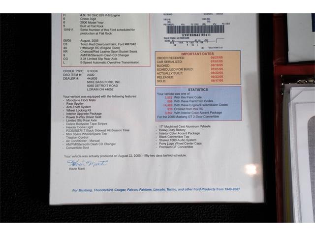 2006 Ford Mustang GT (CC-2065157) for sale in St. Charles, Missouri