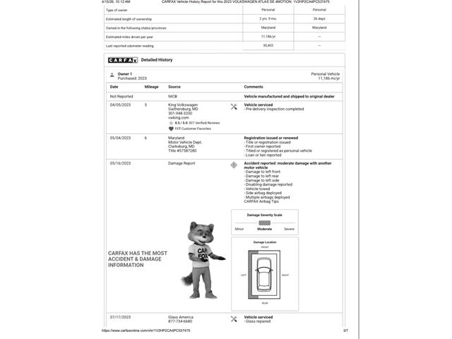 2023 Volkswagen Atlas (CC-2065189) for sale in Ramsey, Minnesota
