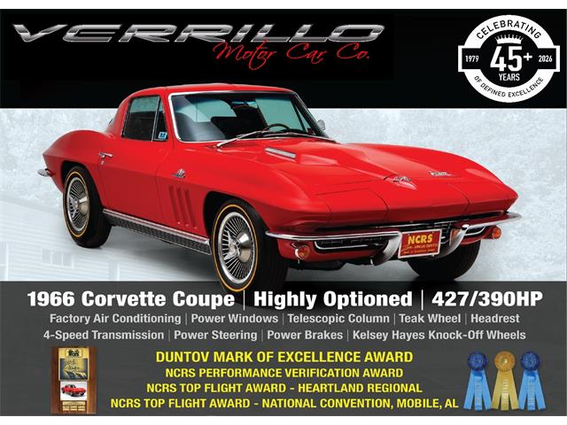 1966 Chevrolet Corvette (CC-2065243) for sale in Clifton Park, New York