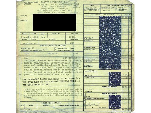 1986 Porsche 911 Carrera (CC-2065333) for sale in St. Louis, Missouri