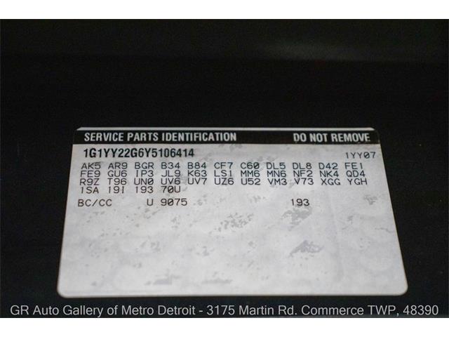 2000 Chevrolet Corvette (CC-2065359) for sale in Kentwood, Michigan