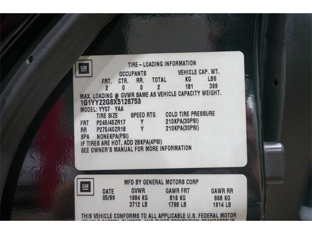 1999 Chevrolet Corvette (CC-2065363) for sale in Kentwood, Michigan