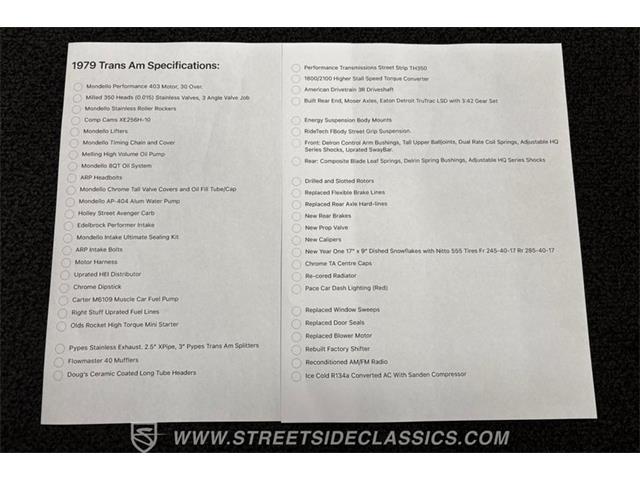 1979 Pontiac Firebird (CC-2065364) for sale in Ft Worth, Texas