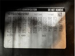 2016 Chevrolet Corvette (CC-2065365) for sale in Morgantown, Pennsylvania