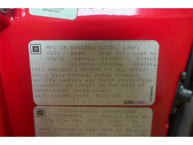 1991 Chevrolet Corvette (CC-2065367) for sale in Kentwood, Michigan