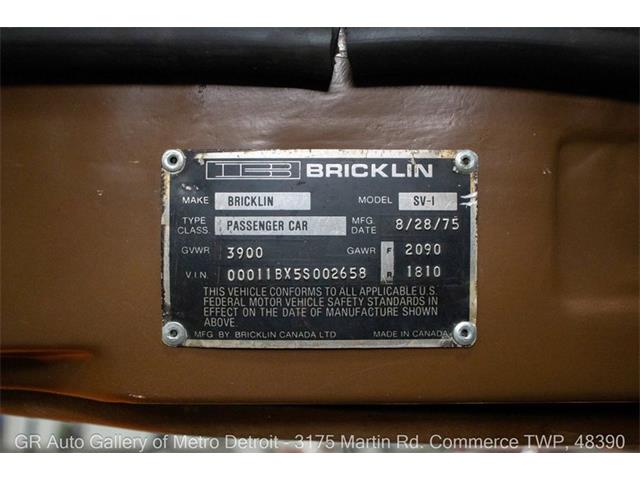1975 Bricklin SV 1 (CC-2065378) for sale in Kentwood, Michigan