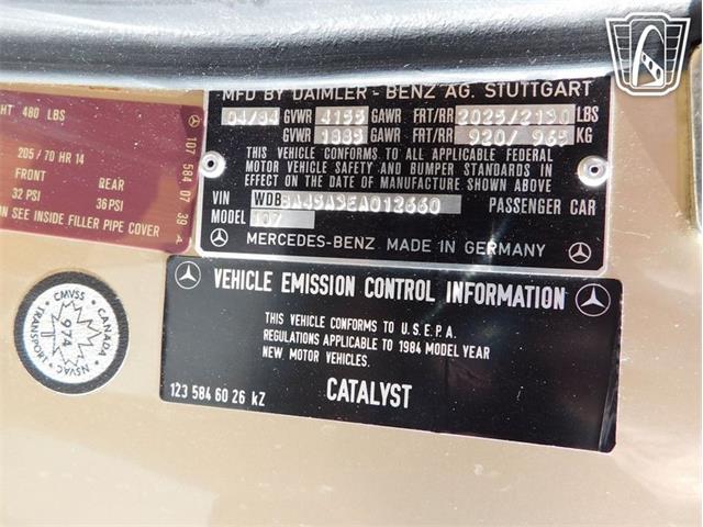 1984 Mercedes-Benz 380SL (CC-2065460) for sale in Ruskin, Florida