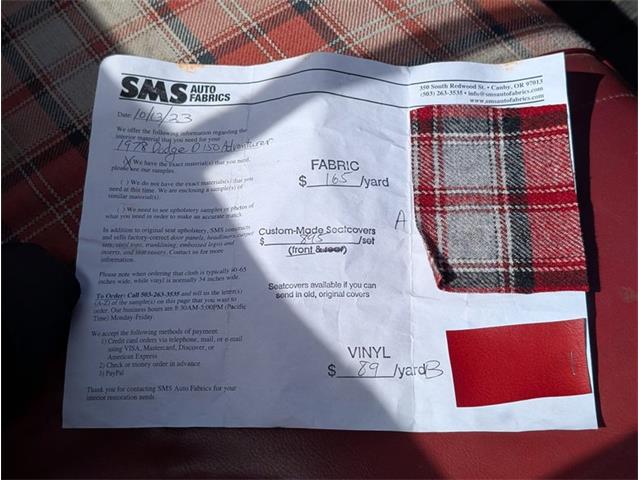 1978 Dodge D100 (CC-2065499) for sale in Carlisle, Pennsylvania