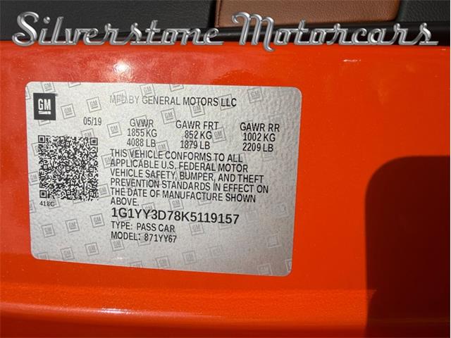 2019 Chevrolet Corvette (CC-2065529) for sale in North Andover, Massachusetts