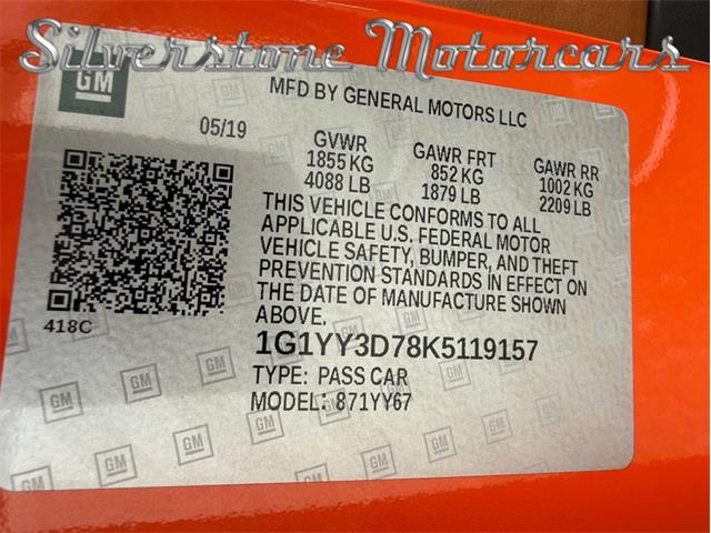 2019 Chevrolet Corvette (CC-2065529) for sale in North Andover, Massachusetts