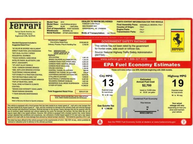 2012 Ferrari California (CC-2065552) for sale in Bellevue, Washington