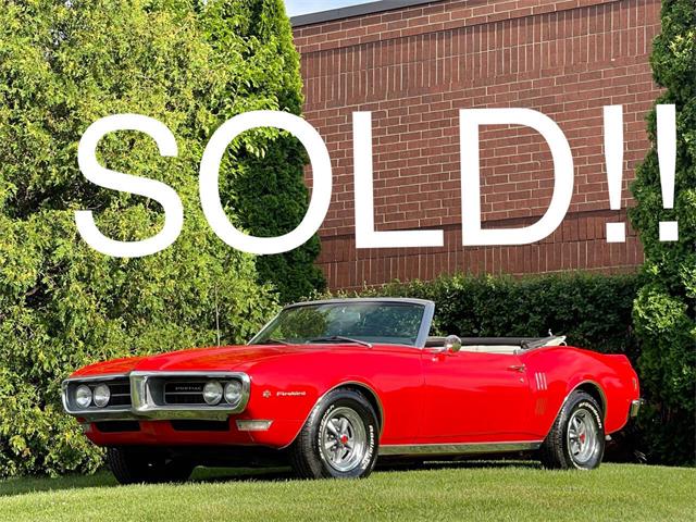 1968 Pontiac Firebird (CC-2065611) for sale in Dekalb, Illinois
