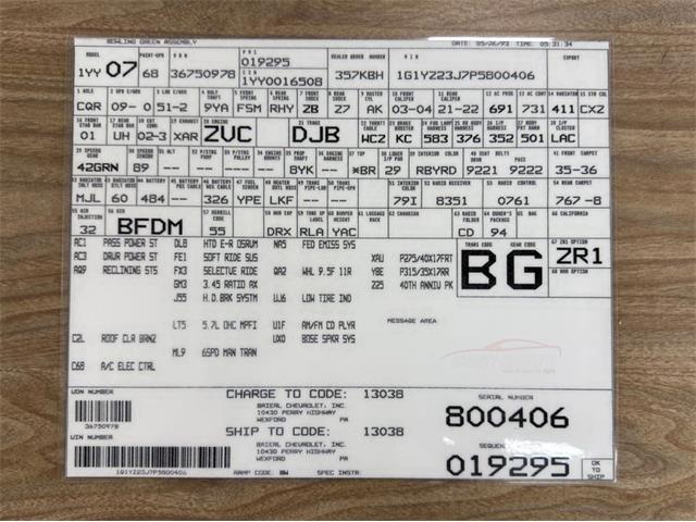 1993 Chevrolet Corvette (CC-2065659) for sale in West Chester, Pennsylvania