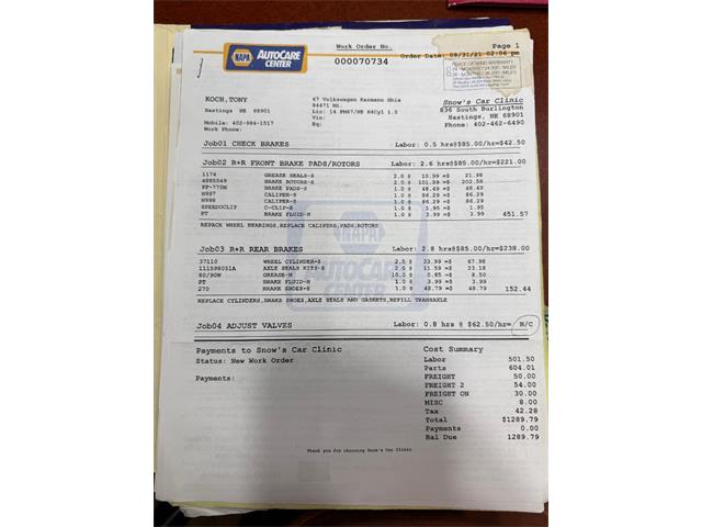 1967 Volkswagen Karmann Ghia (CC-2065701) for sale in Hastings, Nebraska