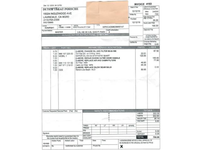 2002 Porsche 996 (CC-2065740) for sale in Beverly Hills, California